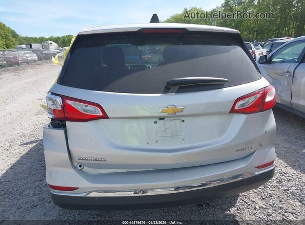 3GNAXUEVXMS105095 2021 CHEVROLET EQUINOX Silver Front view