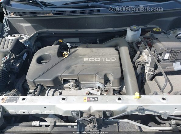 3GNAXUEVXMS105095 2021 CHEVROLET EQUINOX Silver Rear view