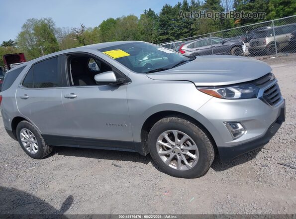 3GNAXUEVXMS105095 2021 CHEVROLET EQUINOX Silver Rear interior view