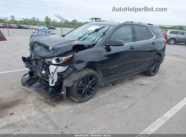 3GNAXVEX1LL170255 2020 CHEVROLET EQUINOX Black Front left