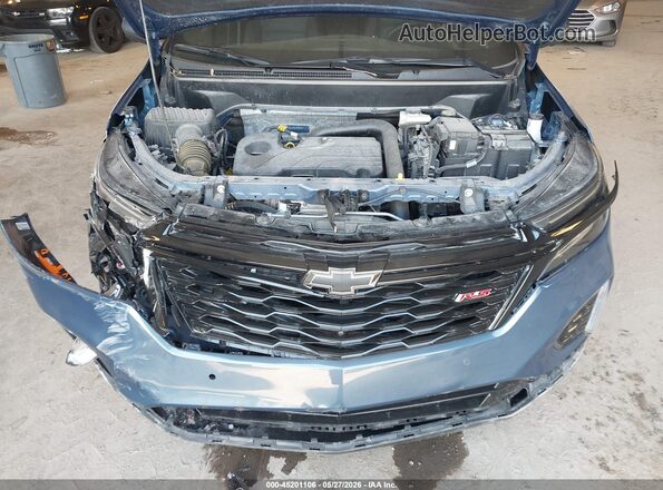 3GNAXWEG0RL200635 2024 CHEVROLET EQUINOX Blue Vista trasera