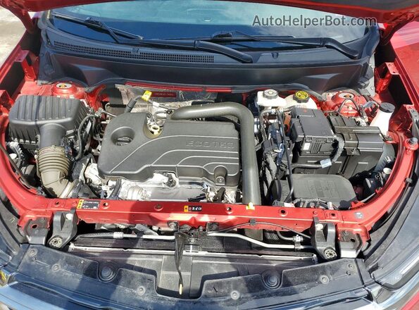 3GNAXWEG2PL148356 2023 CHEVROLET EQUINOX Красный Вид подкапотного пространства