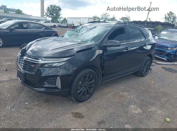 3GNAXWEG2PL216400 2023 CHEVROLET EQUINOX Black Առջևի ձախ երեք քառորդ տեսարան