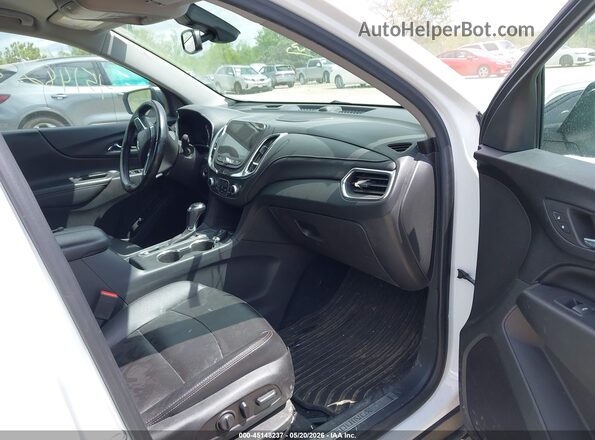 3GNAXYEX0KS641026 2019 CHEVROLET EQUINOX White Vista interior delantera