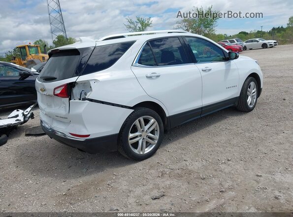 3GNAXYEX0KS641026 2019 CHEVROLET EQUINOX White Trasero derecho