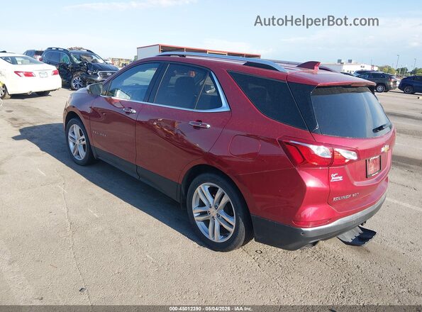 3GNAXYEX2KS650164 2019 CHEVROLET EQUINOX Red Задня ліва чверть