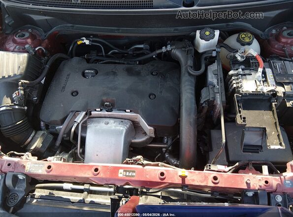 3GNAXYEX2KS650164 2019 CHEVROLET EQUINOX Red Вид ззаду