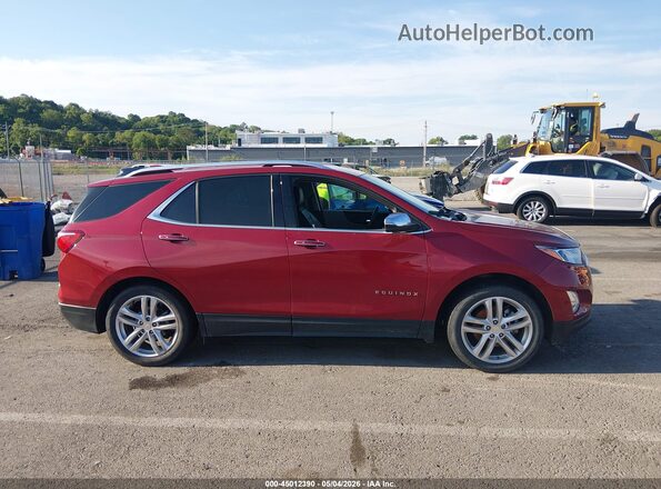 3GNAXYEX2KS650164 2019 CHEVROLET EQUINOX Red Вид задньої частини салону