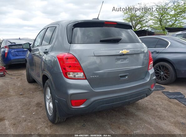 3GNCJKSB0LL277377 2020 CHEVROLET TRAX Gray 