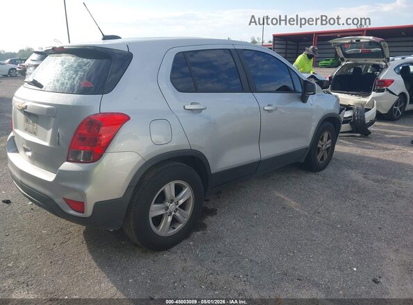 3GNCJKSB4LL183387 2020 CHEVROLET TRAX Silver 