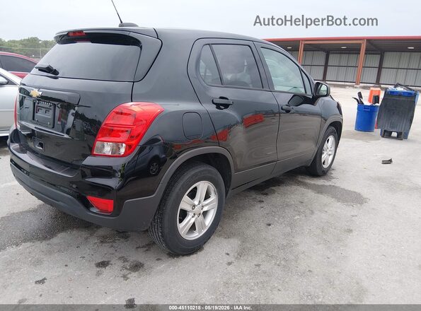 3GNCJKSB5KL379014 2019 CHEVROLET TRAX Black Задня права чверть