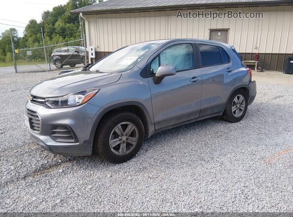 3GNCJKSB5LL185519 2020 CHEVROLET TRAX Gray Vista tres cuartos delantera izquierda