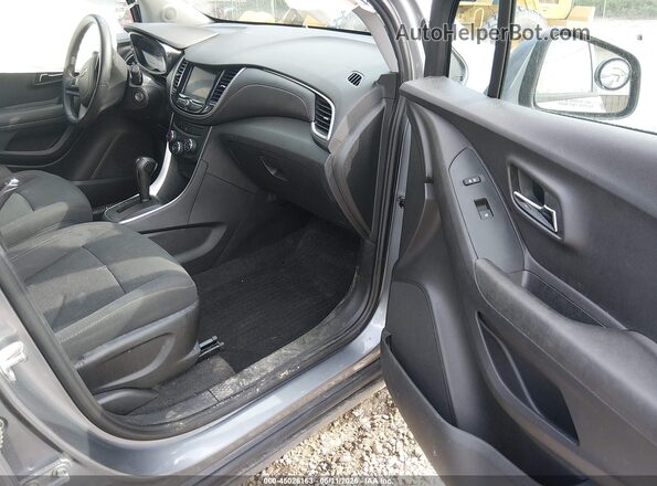 3GNCJKSB5LL185519 2020 CHEVROLET TRAX Gray Vista interior delantera