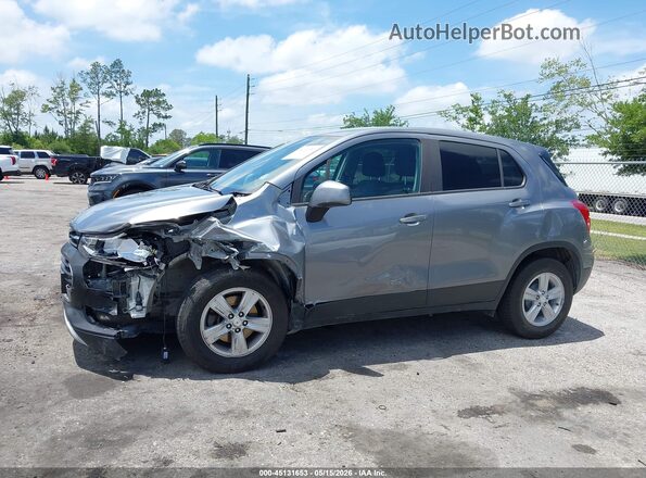 3GNCJKSB5LL286236 2020 CHEVROLET TRAX Gray 360 interior view