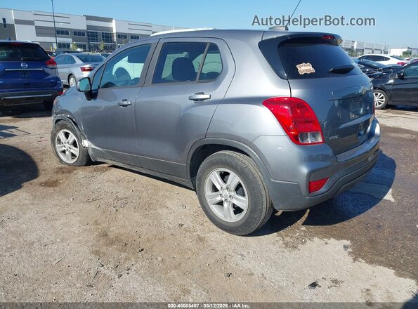 3GNCJKSB8LL165961 2020 CHEVROLET TRAX Gray Հետևի ձախ