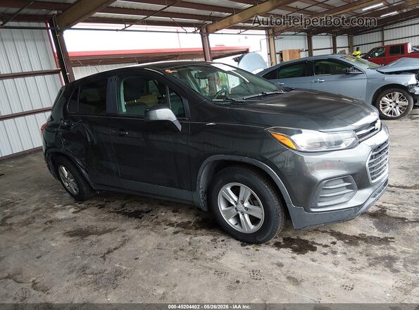 3GNCJKSB8LL222031 2020 CHEVROLET TRAX Gray Rear interior view