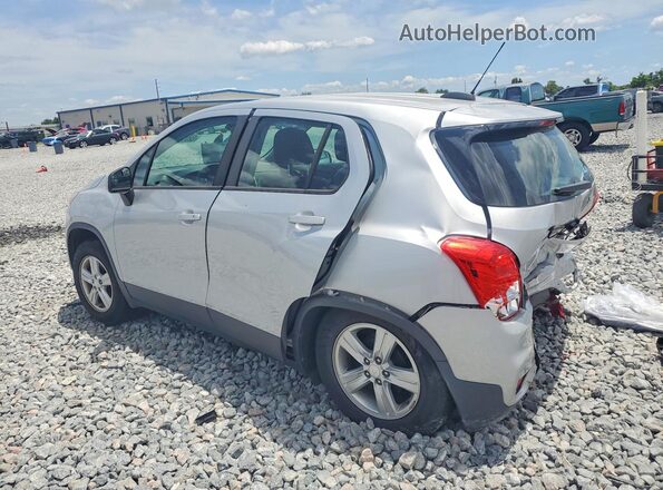 3GNCJKSB9LL122097 2020 CHEVROLET TRAX Silver Rear left