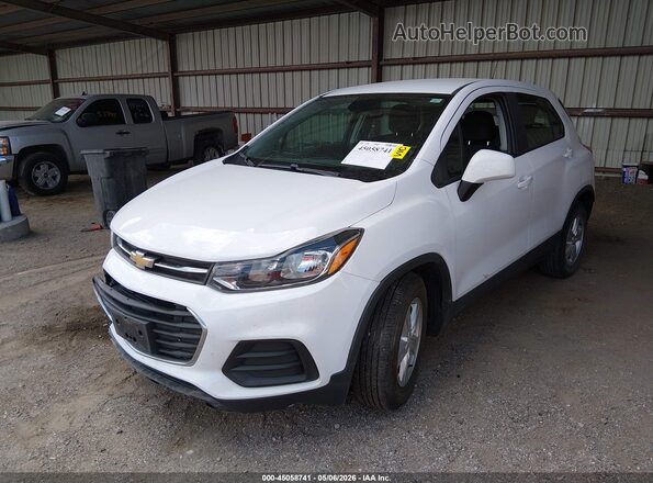 3GNCJKSBXLL140222 2020 CHEVROLET TRAX White Przód lewy