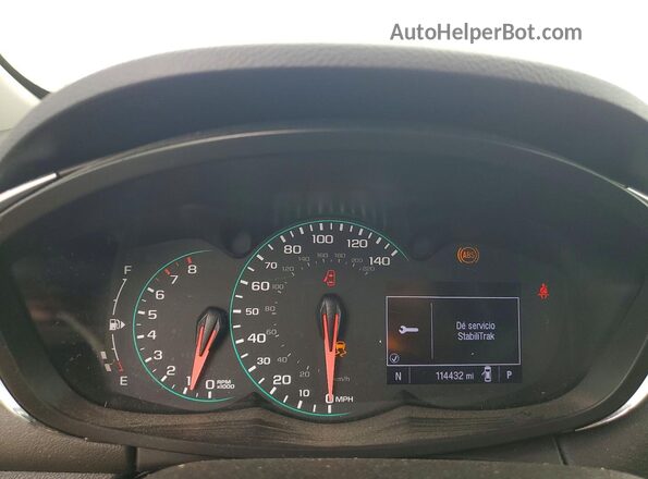 3GNCJKSBXLL195530 2020 CHEVROLET TRAX Gray 