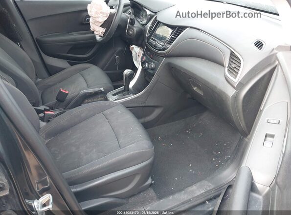 3GNCJLSB0JL325320 2018 CHEVROLET TRAX Gray 