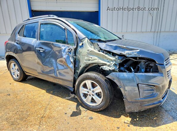 3GNCJLSB1GL279652 2016 CHEVROLET TRAX Gray Front right