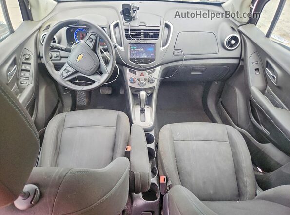 3GNCJLSB1GL279652 2016 CHEVROLET TRAX Gray Dashboard view