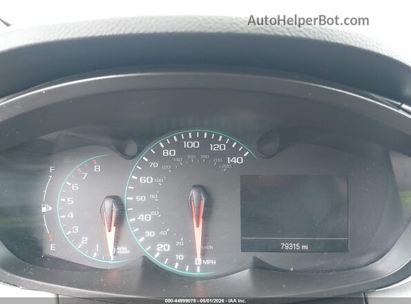 3GNCJLSB2JL232847 2018 CHEVROLET TRAX Silver 