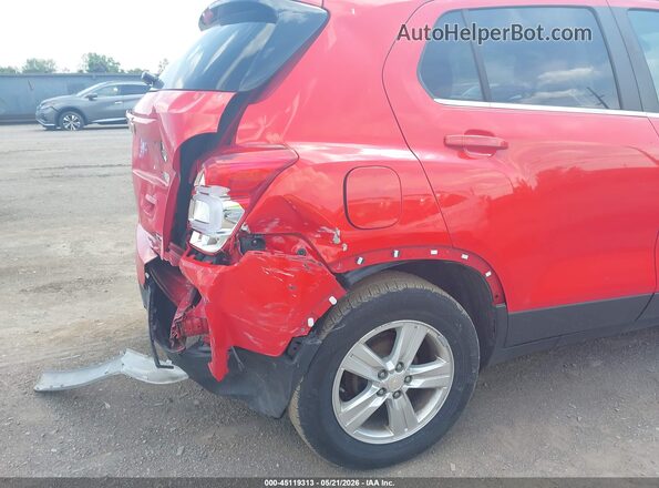 3GNCJLSB2JL303268 2018 CHEVROLET TRAX Красный 