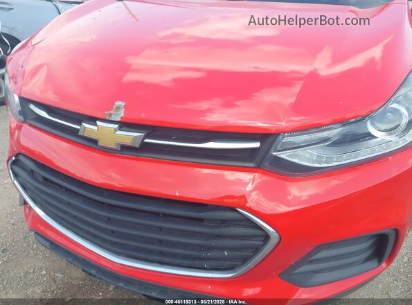 3GNCJLSB2JL303268 2018 CHEVROLET TRAX Красный 