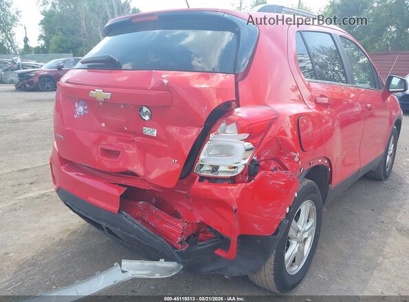3GNCJLSB2JL303268 2018 CHEVROLET TRAX Красный 