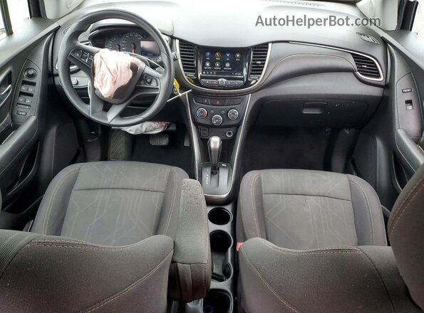 3GNCJLSB2KL351886 2019 CHEVROLET TRAX White Вид панелі приладів