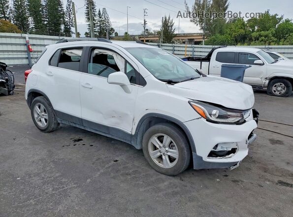 3GNCJLSB2KL351886 2019 CHEVROLET TRAX White Передня права чверть