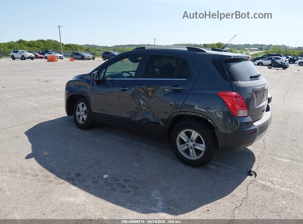 3GNCJLSB3GL245289 2016 CHEVROLET TRAX Gray 