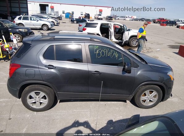 3GNCJLSB3GL245289 2016 CHEVROLET TRAX Gray 