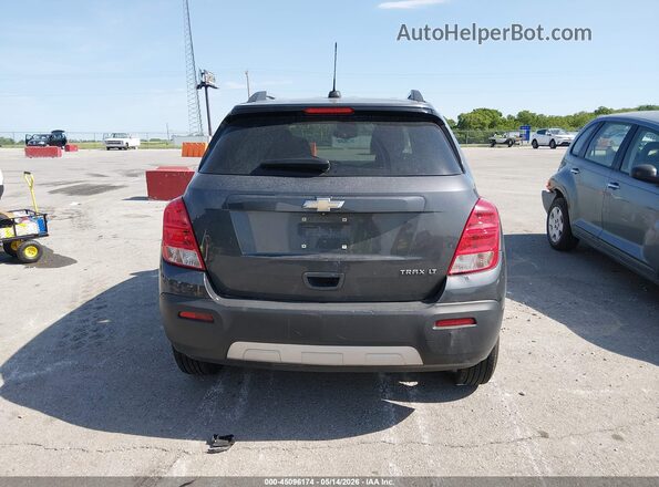 3GNCJLSB3GL245289 2016 CHEVROLET TRAX Gray 