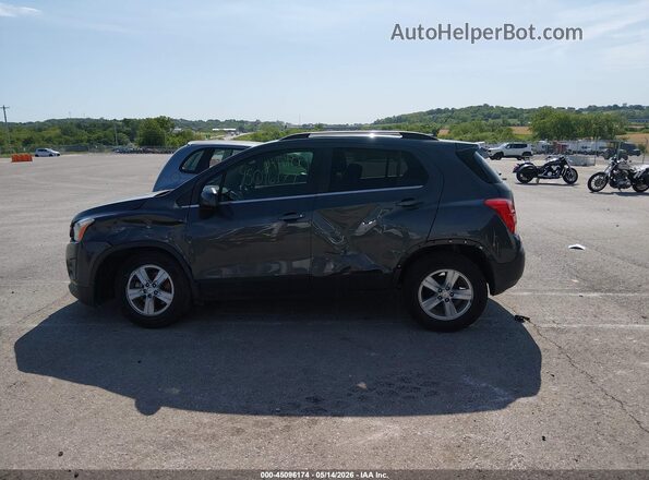 3GNCJLSB3GL245289 2016 CHEVROLET TRAX Gray 