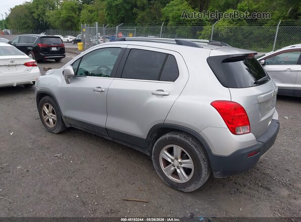 3GNCJLSB3GL261475 2016 CHEVROLET TRAX Silver Задня ліва чверть
