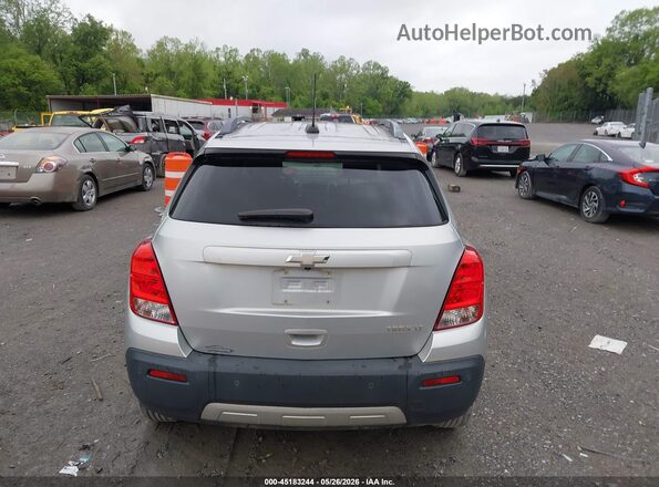 3GNCJLSB3GL261475 2016 CHEVROLET TRAX Silver 