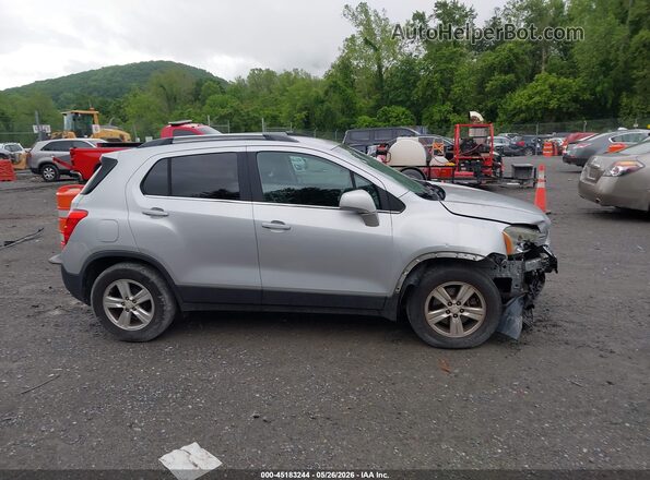 3GNCJLSB3GL261475 2016 CHEVROLET TRAX Silver Вид задньої частини салону