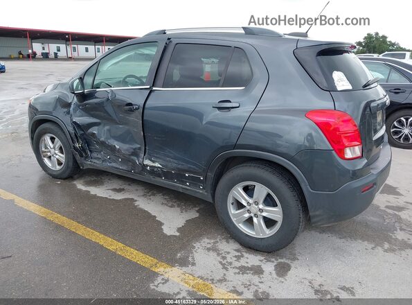 3GNCJLSB3GL270967 2016 CHEVROLET TRAX Gray Rear left