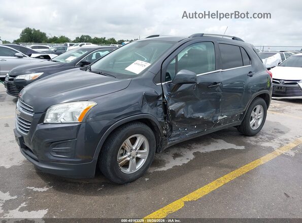3GNCJLSB3GL270967 2016 CHEVROLET TRAX Gray Front left