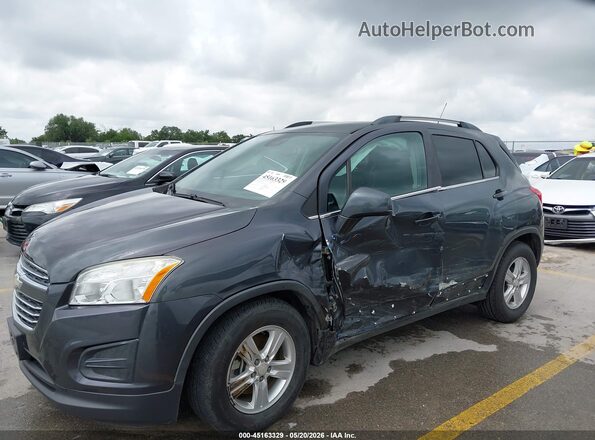 3GNCJLSB3GL270967 2016 CHEVROLET TRAX Gray Front view