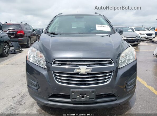 3GNCJLSB3GL270967 2016 CHEVROLET TRAX Gray Instrument cluster view