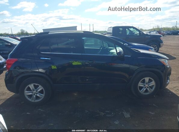 3GNCJLSB3JL374110 2018 CHEVROLET TRAX Black Вид задньої частини салону