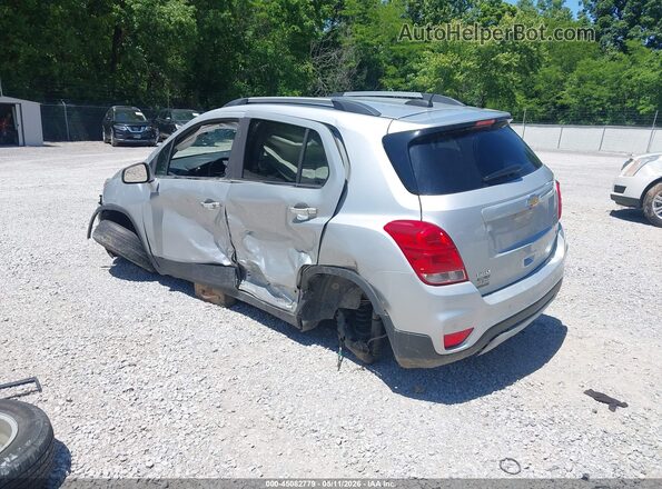 3GNCJLSB4JL267857 2018 CHEVROLET TRAX Silver უკანა მარცხენა
