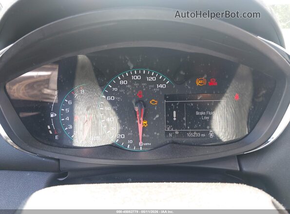 3GNCJLSB4JL267857 2018 CHEVROLET TRAX Silver უკანა სავარძლების ხედი
