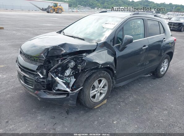 3GNCJLSB4JL327622 2018 CHEVROLET TRAX Gray Передня ліва чверть