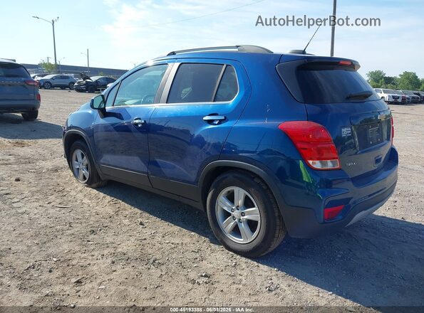 3GNCJLSB4LL137094 2020 CHEVROLET TRAX Blue Trasero izquierdo
