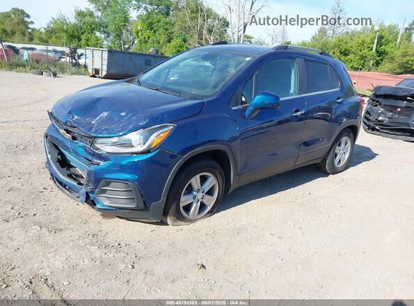 3GNCJLSB4LL137094 2020 CHEVROLET TRAX Blue Vista tres cuartos delantera izquierda
