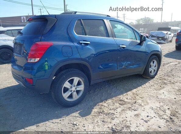 3GNCJLSB4LL137094 2020 CHEVROLET TRAX Blue Trasero derecho
